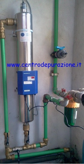 Installazione sterilizzatori acqua - Centro Depurazione Acque