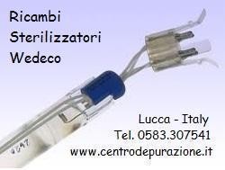 Ricambi sterilizzatori uv Wedeco - Centro Depurazione Acque