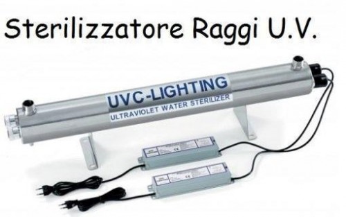 Sterilizzatori raggi U.V. Raggi Ultravioletti