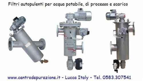 Filtri meccanici per l'industria - Centro Depurazione Acque