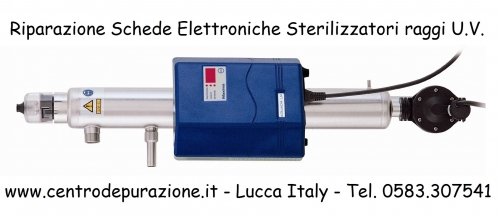 Centro riparazione sterilizzatori U.V. - Centro Depurazione Acque